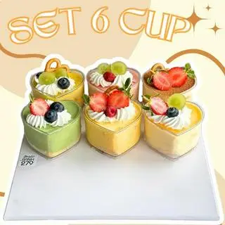 Hình ảnh Set cup mix vị 6 cup