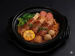 Hình ảnh Mỳ Hàn trộn bò Mỹ kim chi