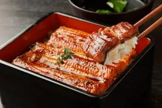 Hình ảnh set cơm luon nướng 