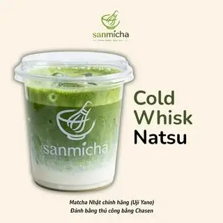 Hình ảnh Cold Whisk Matcha _ Natsu _ 500ml _ Sanmicha