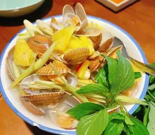 Hình ảnh Ngao Hấp Xả Dứa