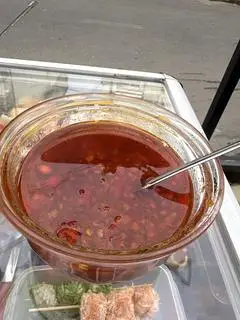 Hình ảnh Bánh tráng satế