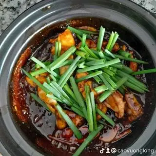 Hình ảnh Cháo ếch Singapore vị sate xả phần 3 con 
