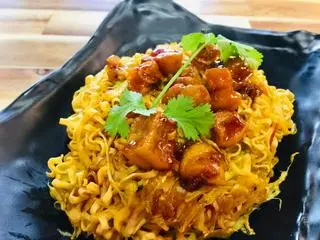 Hình ảnh Mì Trộn Tóp Mỡ