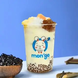 Hình ảnh Xanh Nhài Sữa Ú Nu Full Topping