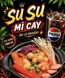 Hình ảnh Mì Kim Chi - Thập Cẩm (Tặng nước Pepsi)