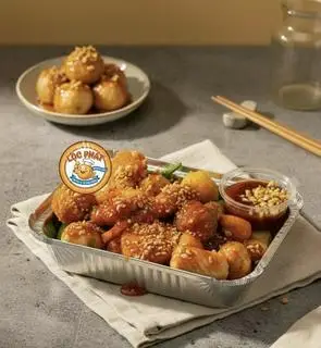 Hình ảnh Combo Cá Viên Chiên Sốt Mắm Tỏi Phần - Nhỏ