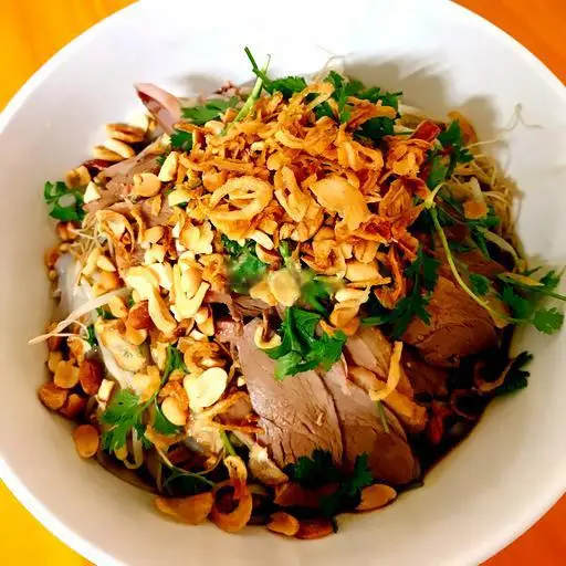Hình ảnh Miến trộn ngan