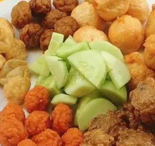 Hình ảnh Mẹt viên chiên tá lả nguyên bản