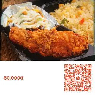 Hình ảnh Cơm rang đùi gà rán