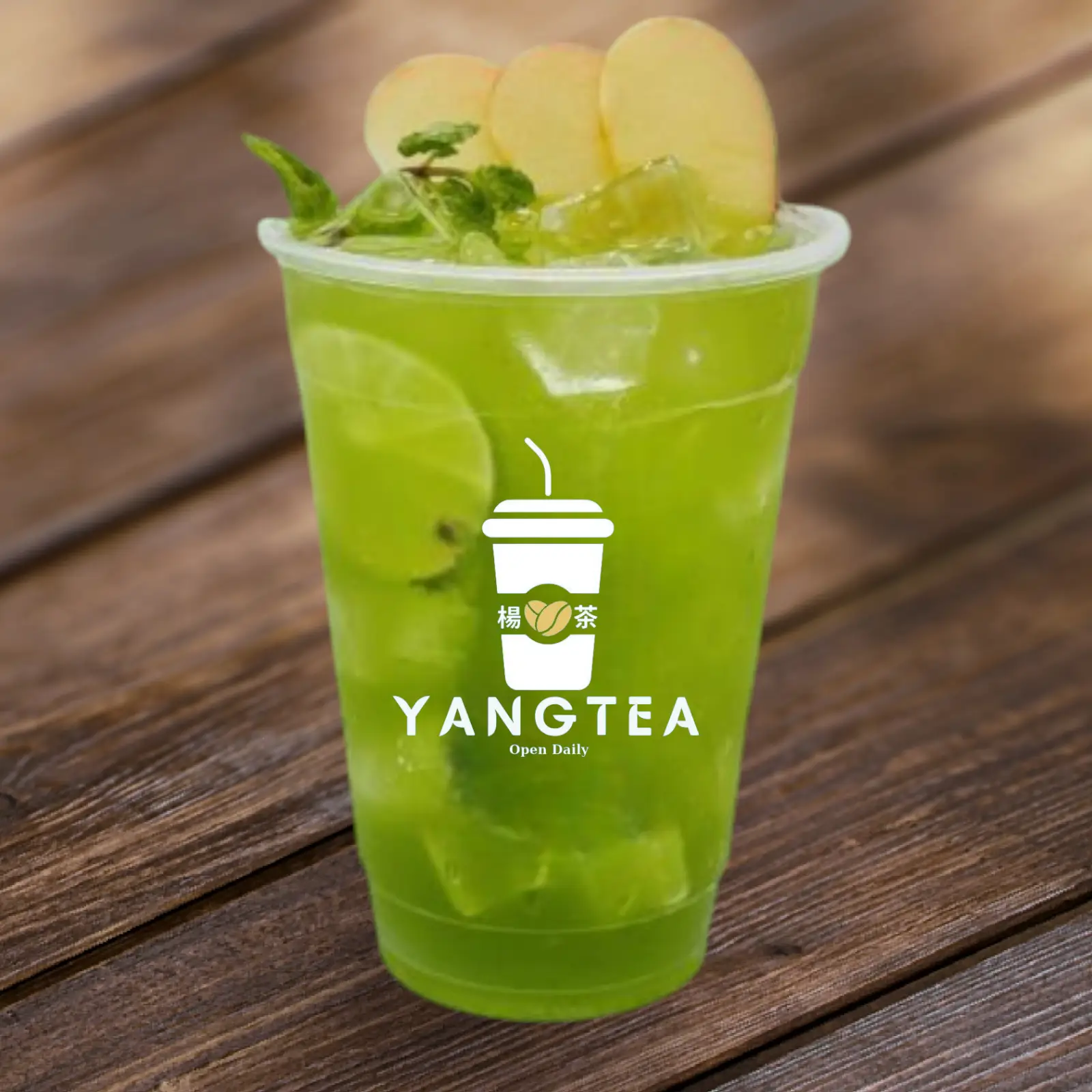 Hình ảnh LỤC TRÀ TÁO BẠC HÀ LY CHÀ BÁ 800ML