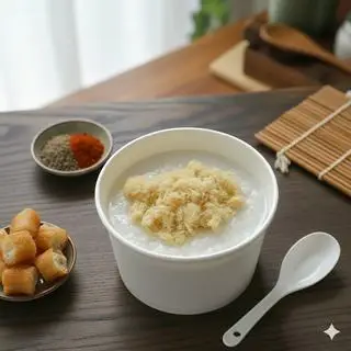 Hình ảnh Cháo mịn ruốc