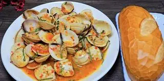 Hình ảnh Ngao sốt bơ tỏi