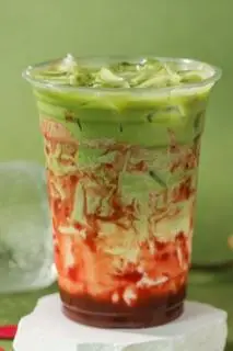 Hình ảnh Dâu Matcha Latte 