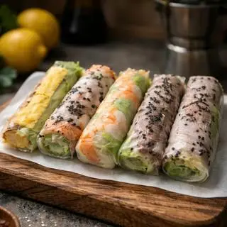 Hình ảnh { Myst Try} Set 5 mix vị : tôm - tôm thịt - bò xào - Nha Trang - bắp giò heo