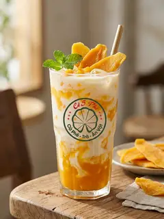 Hình ảnh Sữa tươi xoài sấy