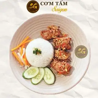 Hình ảnh Cơm Tấm Sườn Non Chiên Muối Sả