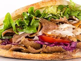 Hình ảnh Bánh mì thịt 2 xiên ngon 