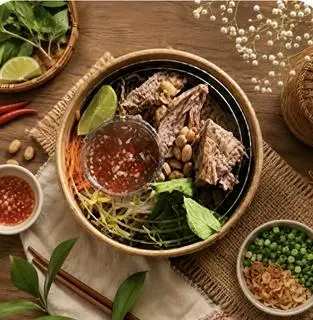 Hình ảnh Bún vịt trộn - bún tươi