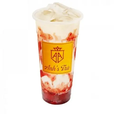 Hình ảnh Sữa Chua Lắc Dâu Tây