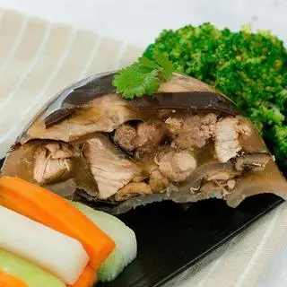 Hình ảnh cơm thịt đông 