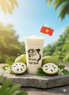 Hình ảnh Sinh tố Mãng Cầu Ly 700ml