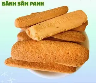 Hình ảnh Bánh Sâm Panh Siêu Ngon Túi Zip 125gram