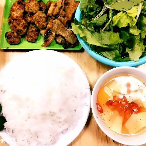 Hình ảnh Bún chả lẫn