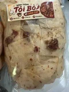 Hình ảnh Bánh tỏi bò vị chua cay
