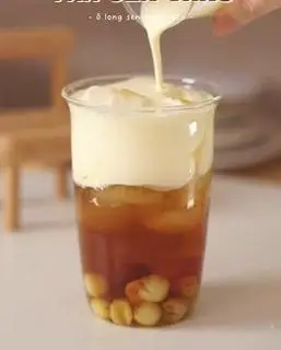 Hình ảnh Trà sen vàng kem chesee