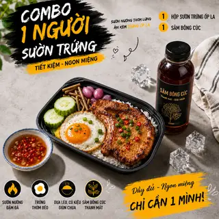 Hình ảnh Combo 1 người ăn No