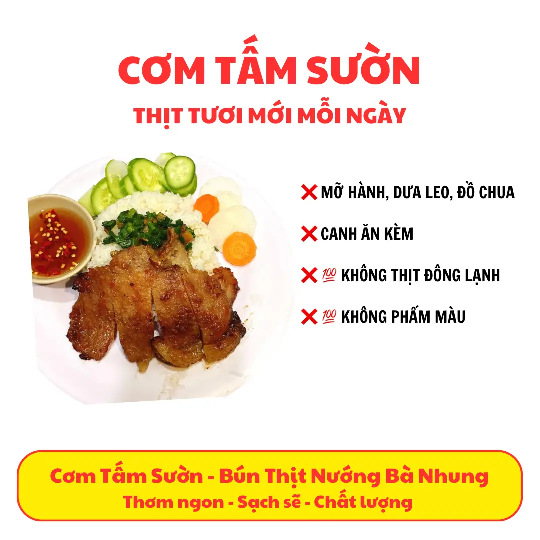 Hình ảnh Cơm sườn