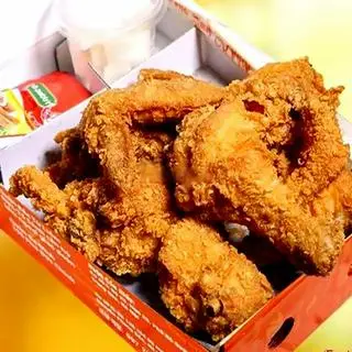 Hình ảnh Gà chiên nửa con