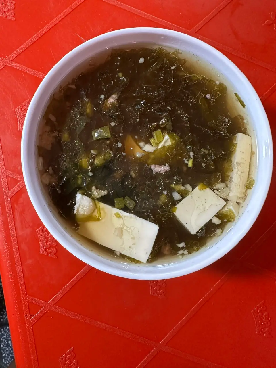 Hình ảnh canh rong biển 