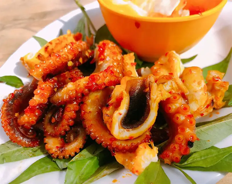 Hình ảnh Bạch tuộc nướng sa tế 500g