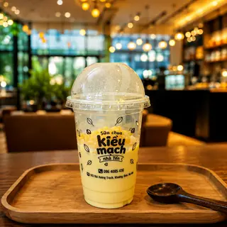 Hình ảnh Sữa chua kiều mạch nhà Tến (500ml)