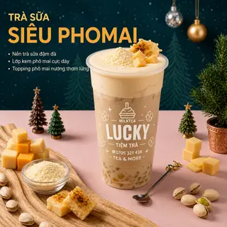 Hình ảnh Trà sữa siêu phô mai