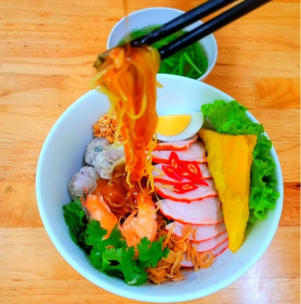 Hình ảnh Mỳ Vằn Thắn Khô