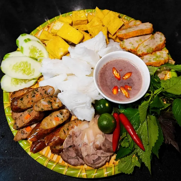 Hình ảnh 2 Suất Bún Đậu Đầy Đủ+ 1 Trà
