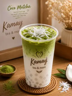 Hình ảnh Matcha latte kem cheese (L)