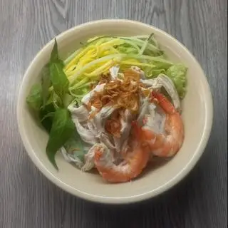 Hình ảnh MÌ GÓI TRỘN TÔM & GÀ