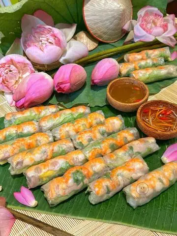 Hình ảnh 10 GỎI CUỐN TÔM THỊT ĐẶC BIỆT- eat clean