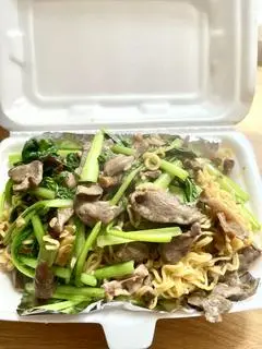 Hình ảnh miến xào bò