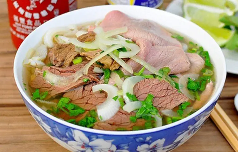 Hình ảnh phở tái