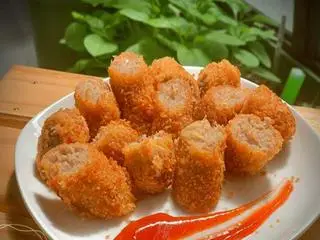 Hình ảnh Bánh gà chiên dòn - 5 nem rán - 5 phô mai que - Coca