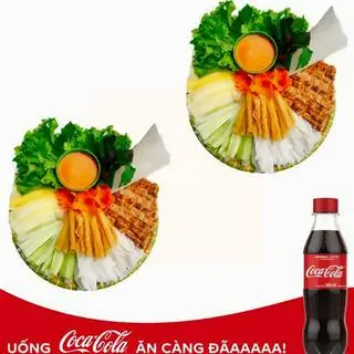 Hình ảnh Combo 2 Suất Nem + 1 Coca