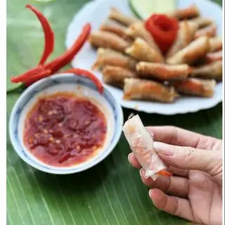 Hình ảnh Chả ram tôm đất Bình Định 500gr (TẶNG SATE ỚT)