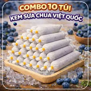 Hình ảnh (Combo 10 Túi Kem) Sữa Chua Việt Quốc