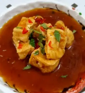 Hình ảnh Đậu hũ kho sả ớt