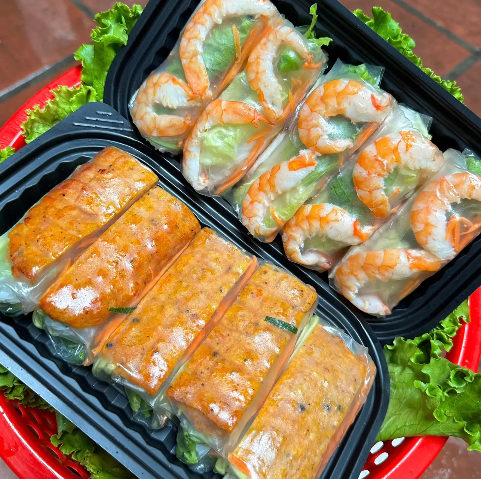 Hình ảnh Combo 5 Gỏi Tôm Thịt + 5 Nem Nướng